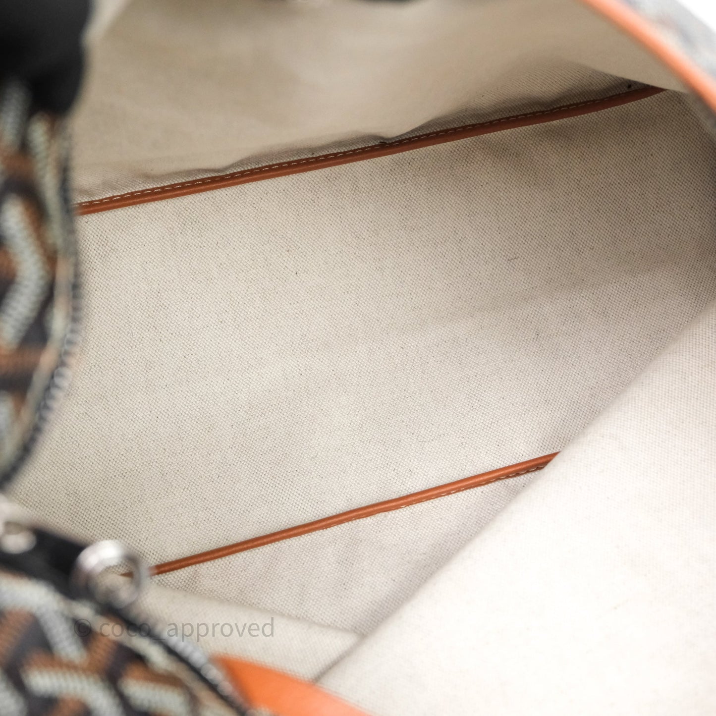 Goyard Bohème Hobo Bag Black & Tan