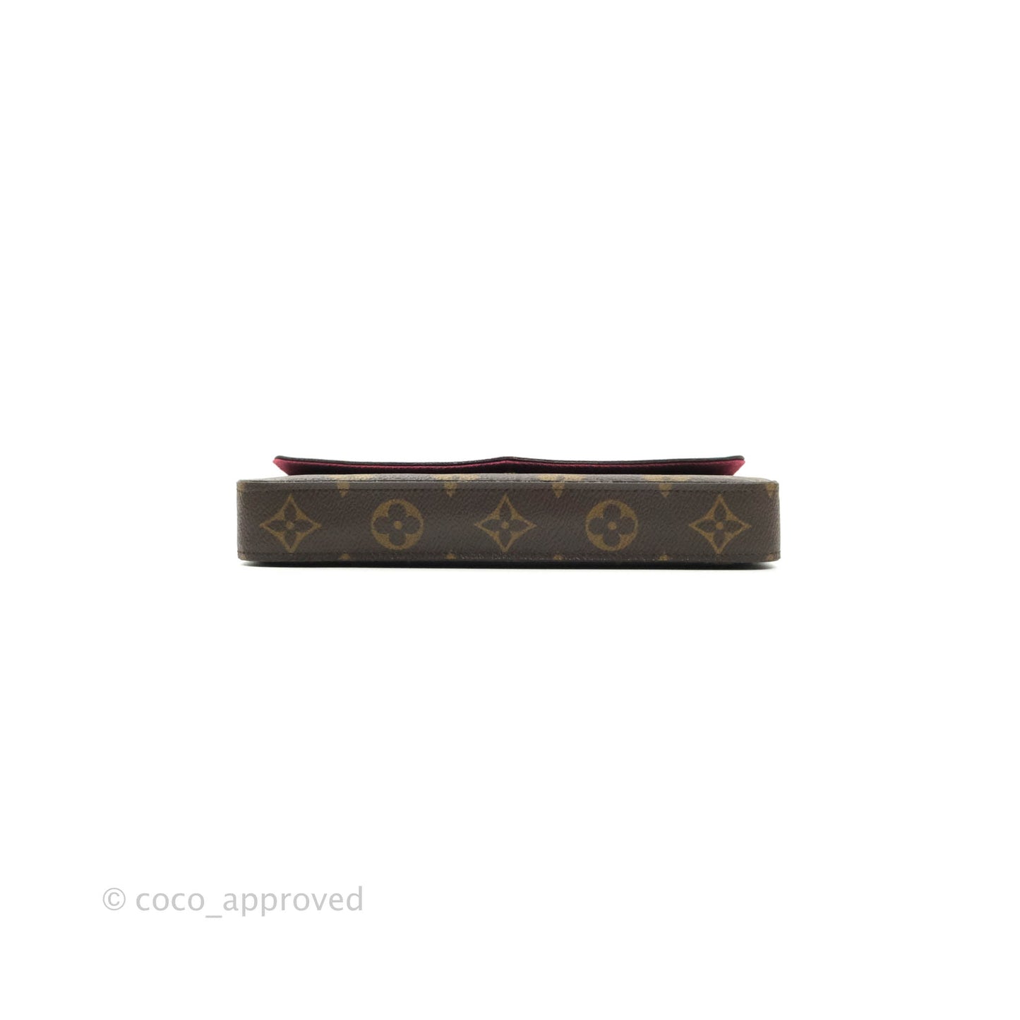 Louis Vuitton Monogram Canvas Pochette Félicie Bag Fuchsia Pink