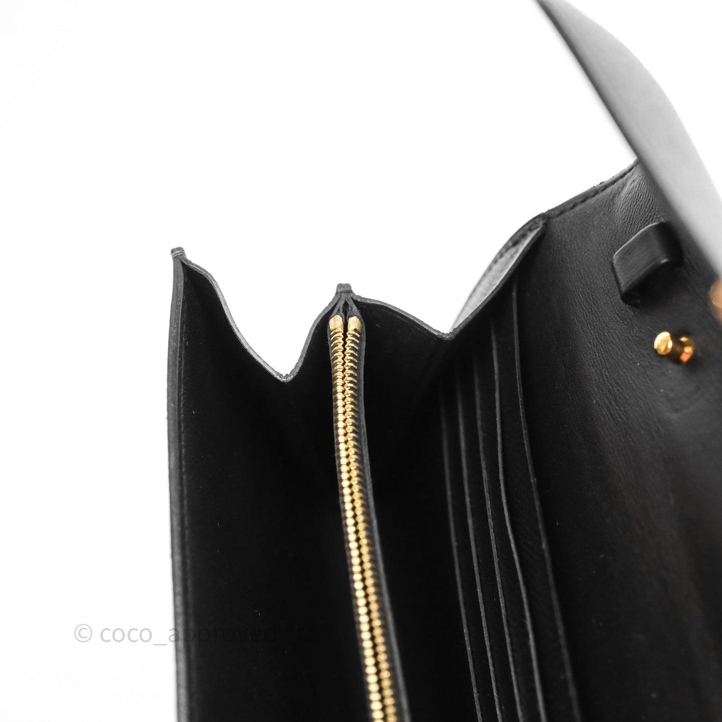 Hermès Constance Long To Go Wallet Black Noir 89 Epsom Rose Gold Hardware