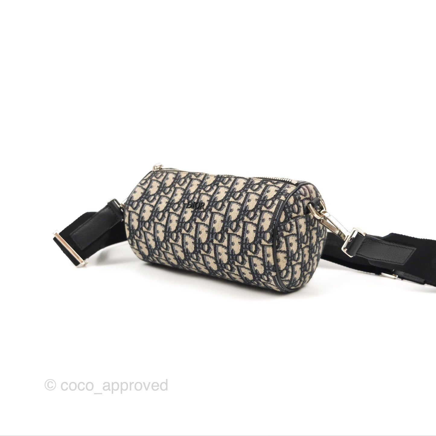 Dior Men's Roller Messenger Bag Oblique Jacquard