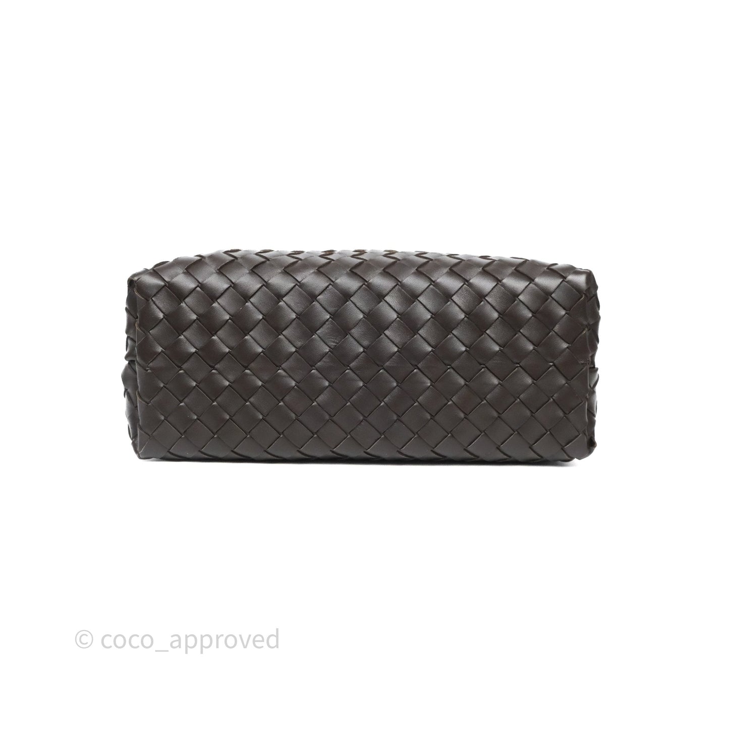 Bottega Veneta Medium Andiamo Bag Fondant Brown Intrecciato Lambskin