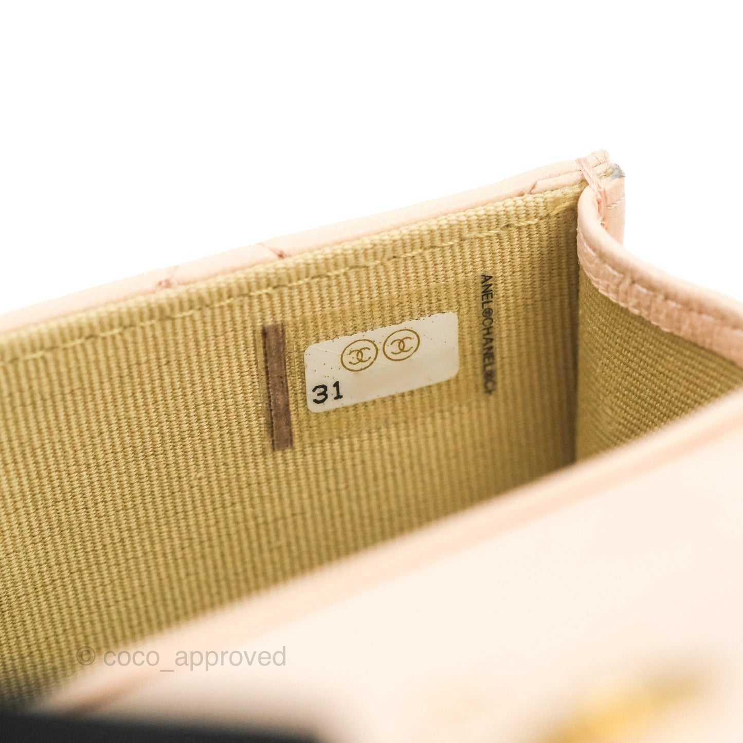 Chanel Mini Pearl Crush Clutch With Chain Belt Rose Clair Pink Lambskin Aged Gold Hardware