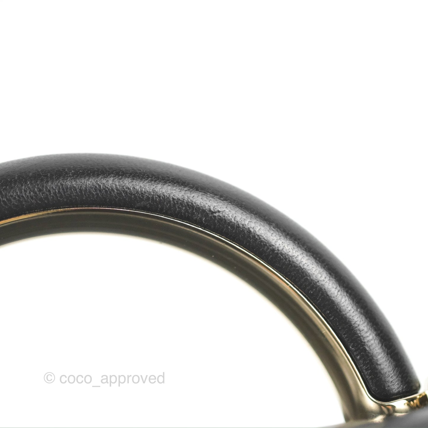Chanel Vanity Rectangular Top Handle Black Lambskin Gold Hardware