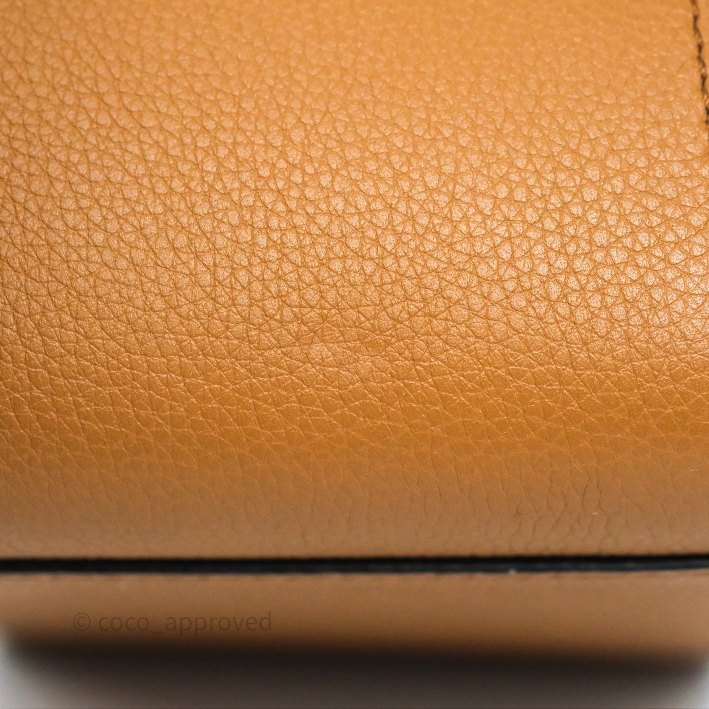 Loewe Mini Hammock Drawstring Tan Calfskin