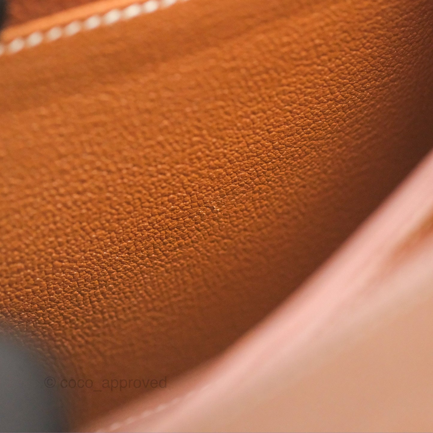 Hermès Roulis Mini 18 Fauve Barenia Gold Hardware