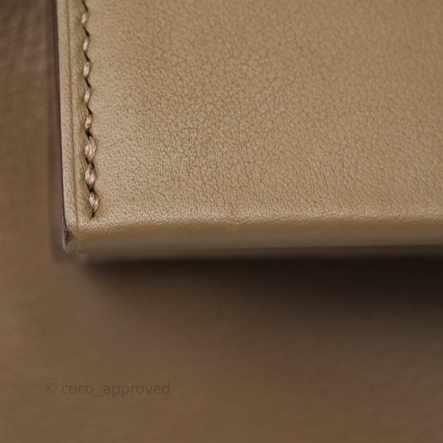 Hermès 24/24 21 Mini Etoupe 18 Evercolor/ Swift Palladium Hardware