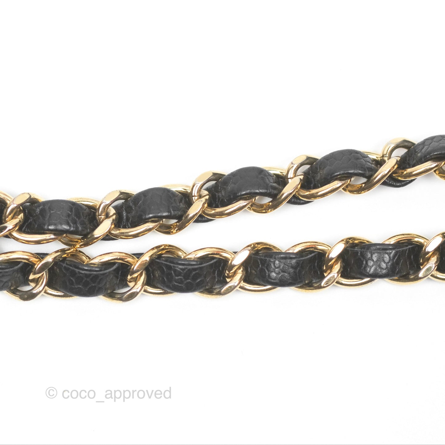 Chanel Classic M/L Medium Flap Quilted Black Caviar Gold Hardware