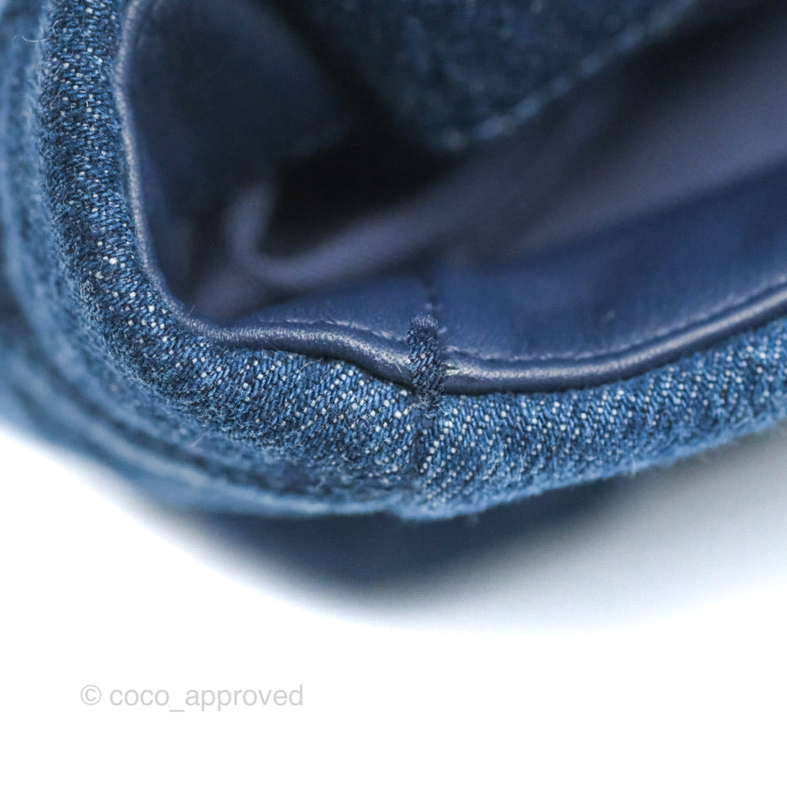 Chanel 19 Small Denim Mixed Hardware