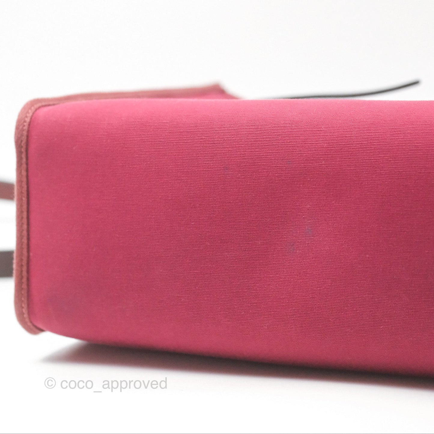 Hermès Herbag Zip 31 Retourne Rose Bubblegum L4/ Rubis B5 Canvas Palladium Hardware
