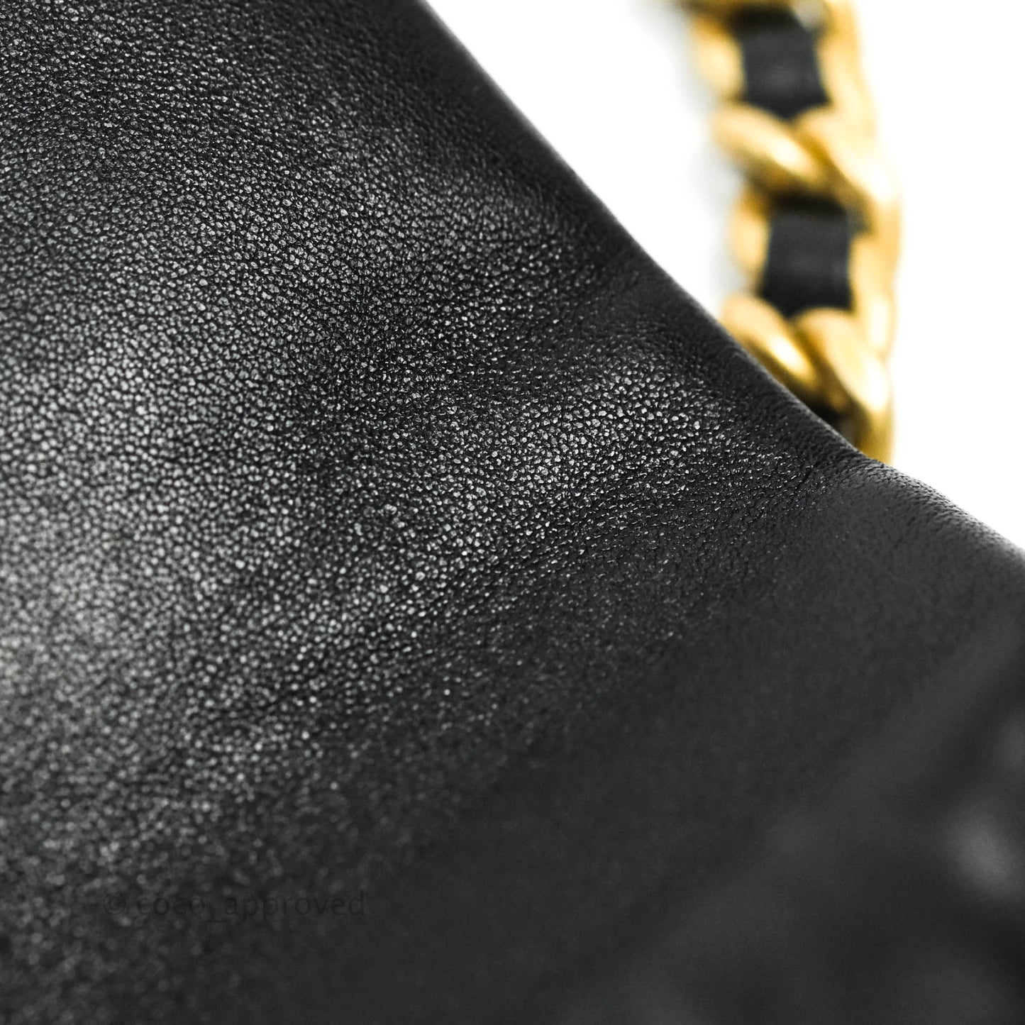 Chanel 19 Small Black Goatskin Mixed Hardware