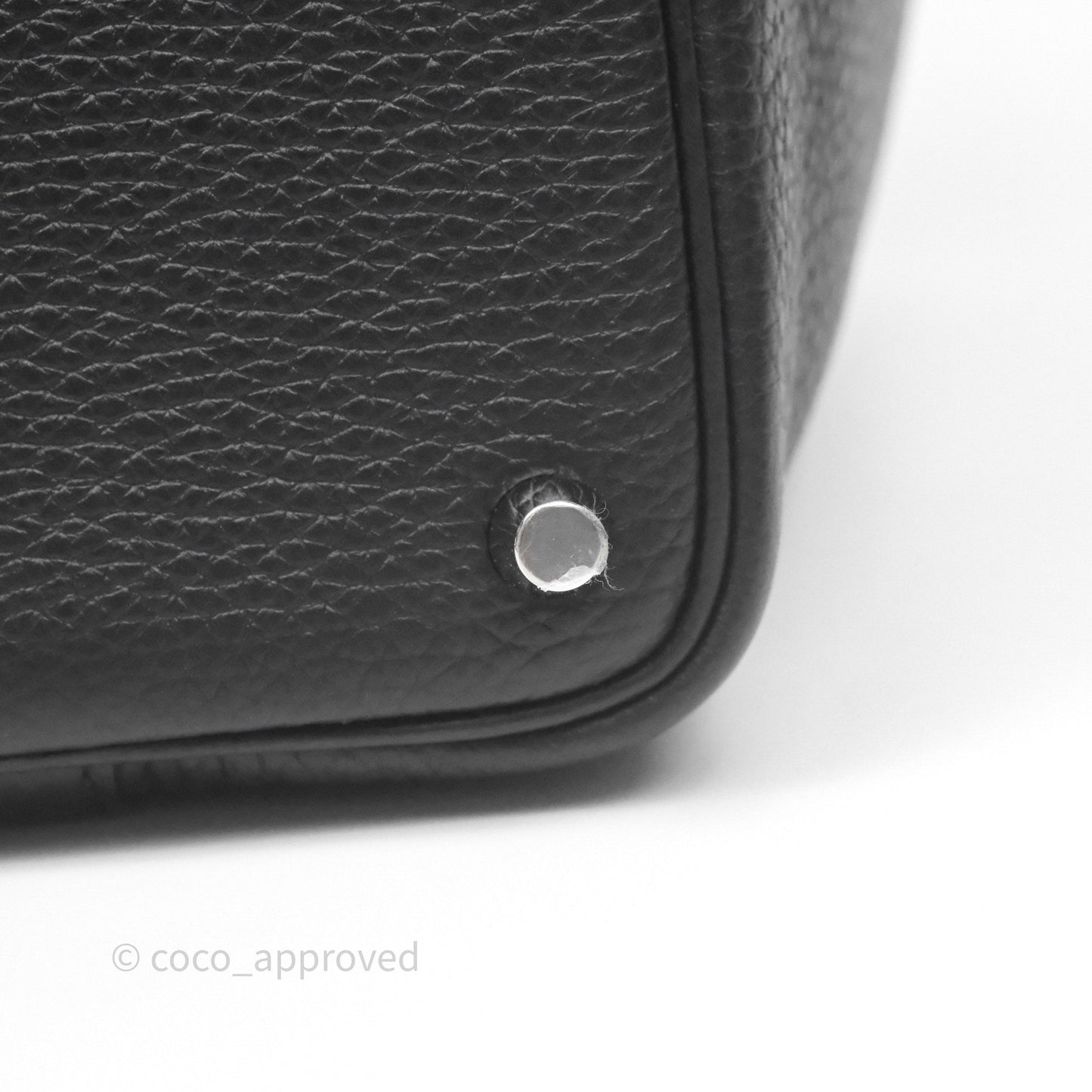 Hermès Picotin 18 Black Noir 89 Clemence Palladium Hardware