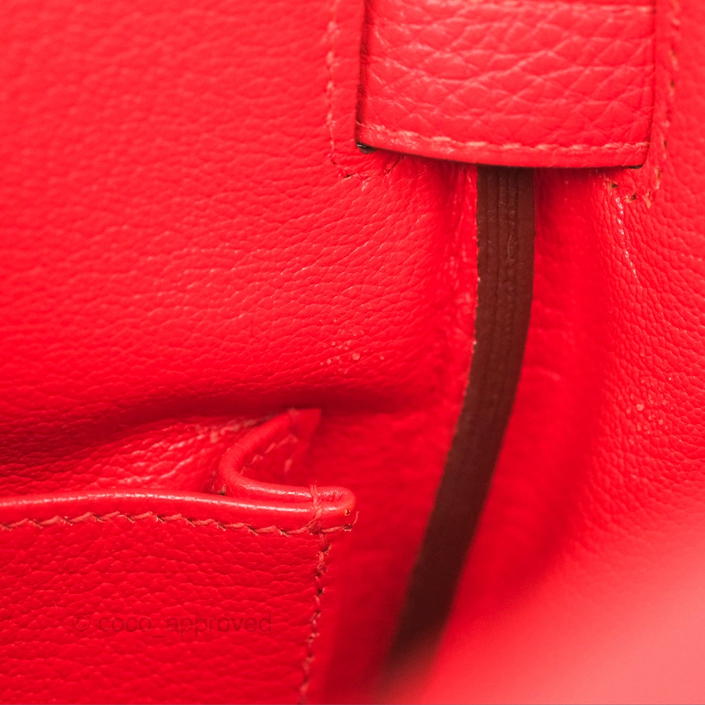 Hermès Kelly 32 Retourne Rose Jaipur Clemence Palladium Hardware
