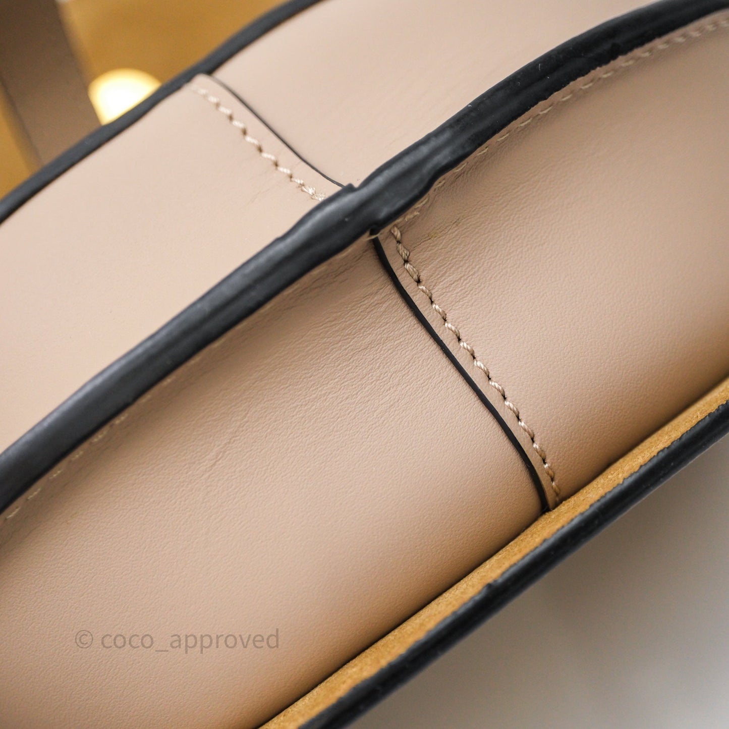 Loewe Mini Gate Dual Bag Beige Sand Soft Calfskin Jacquard Strap