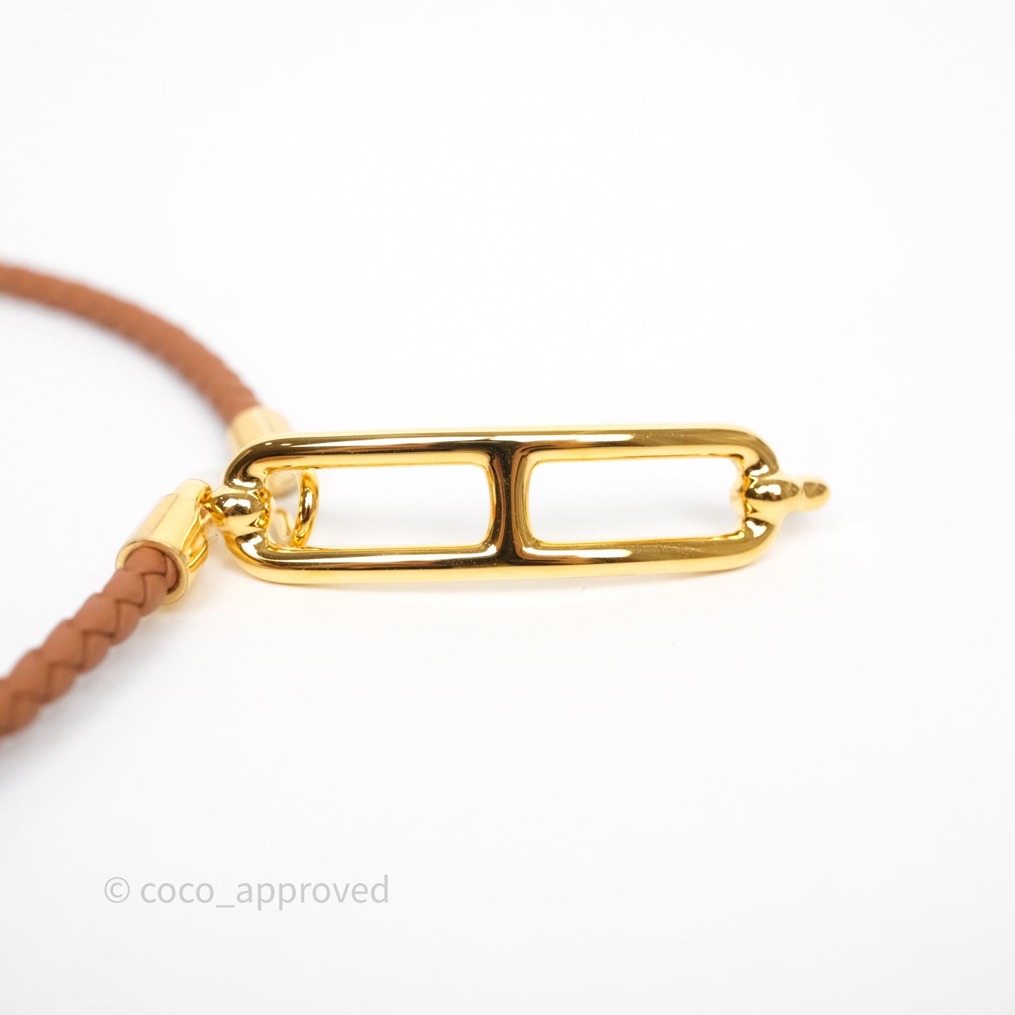 Hermès Roulis Double Tour Bracelet Gold Gold Hardware