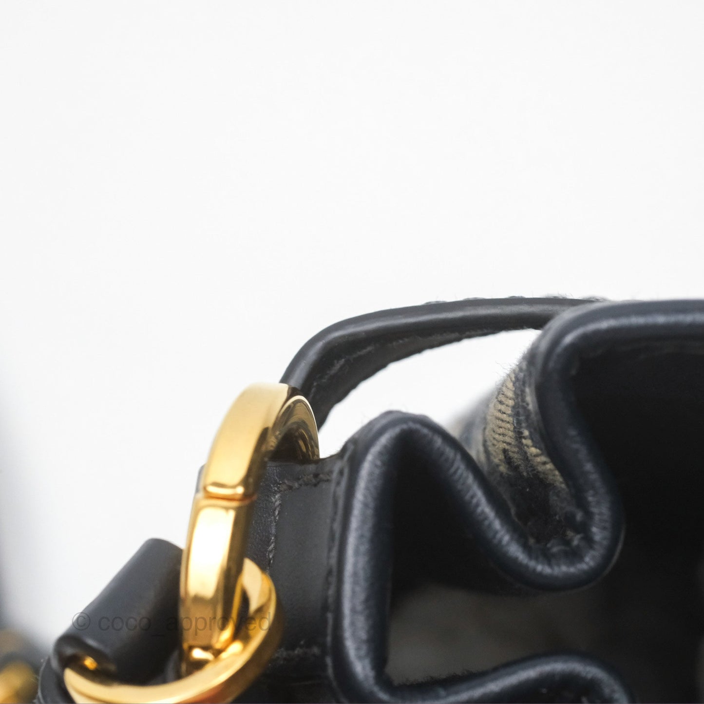 Christian Dior Small O C'est Dior Bucket Bag Blue Dior Oblique Jacquard