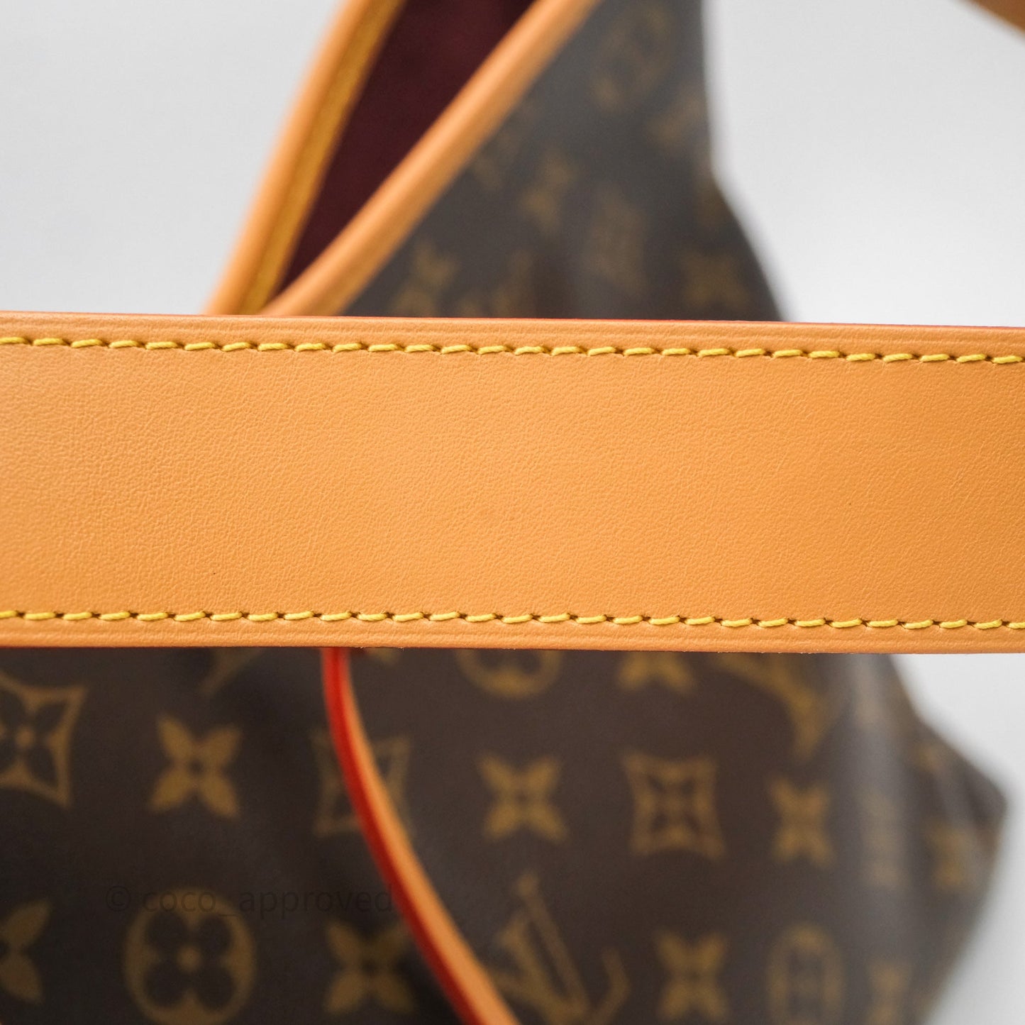 Louis Vuitton Carry All PM Shoulder Bag Monogram Canvas