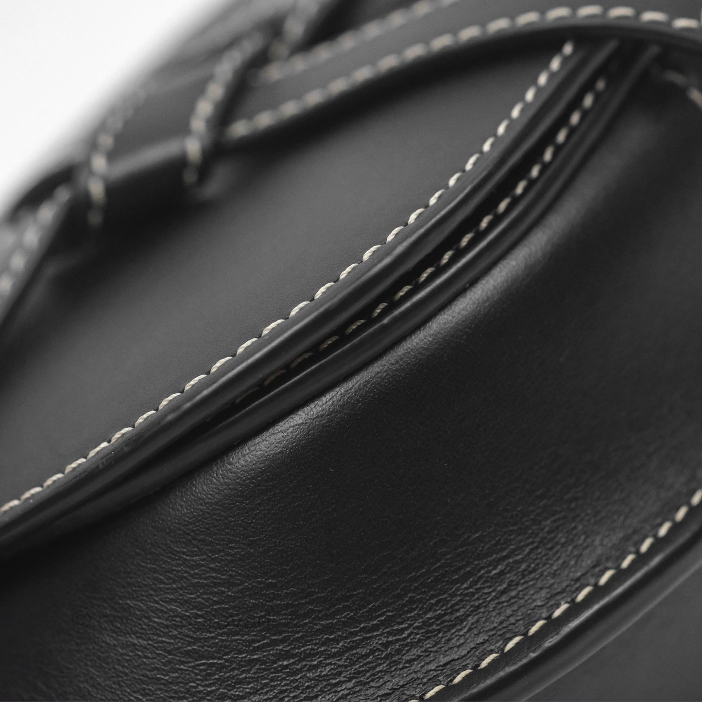 Loewe Mini Gate Belt Bag in Soft Calfskin Black