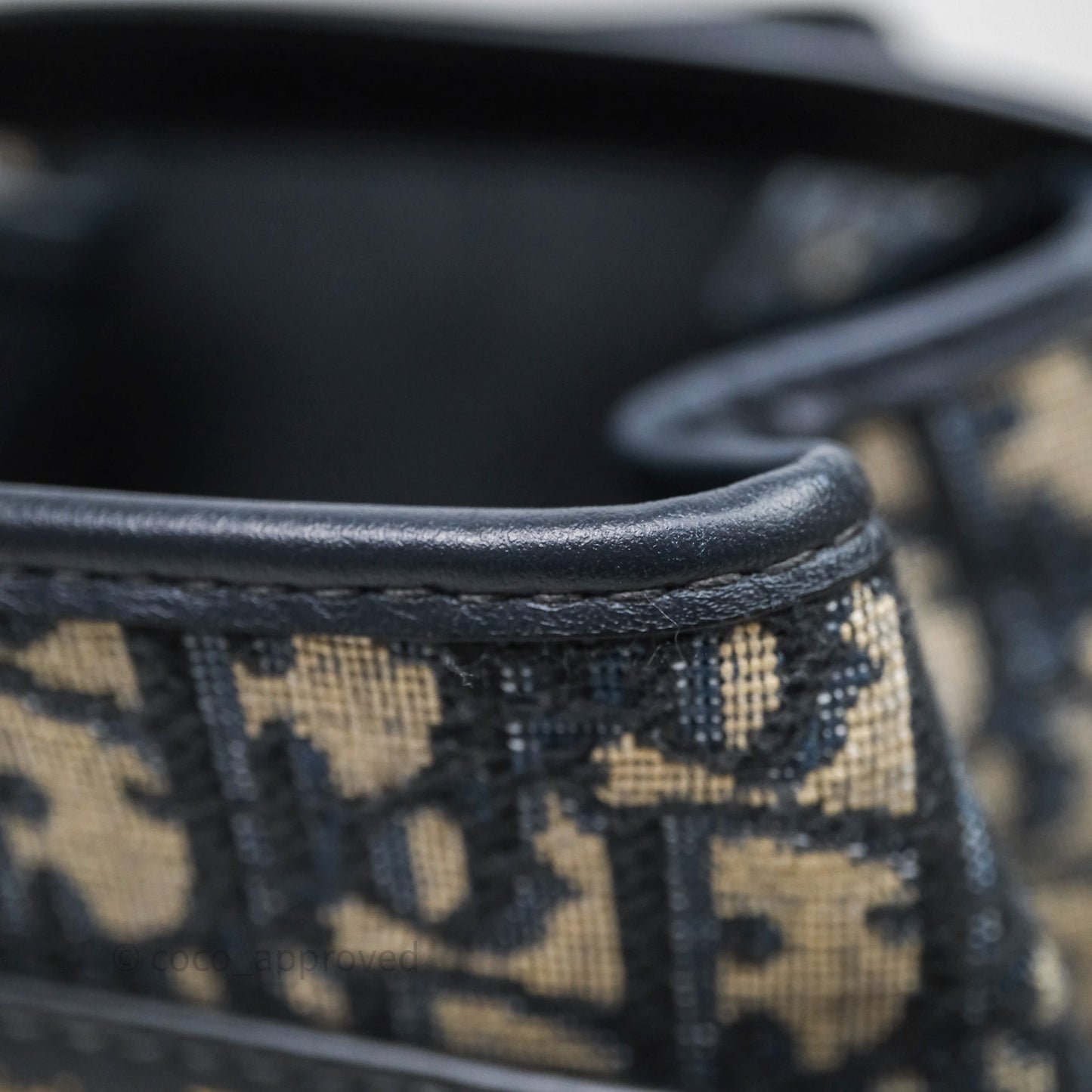 Christian Dior Medium O C'est Dior Bucket Bag Blue Dior Oblique Jacquard