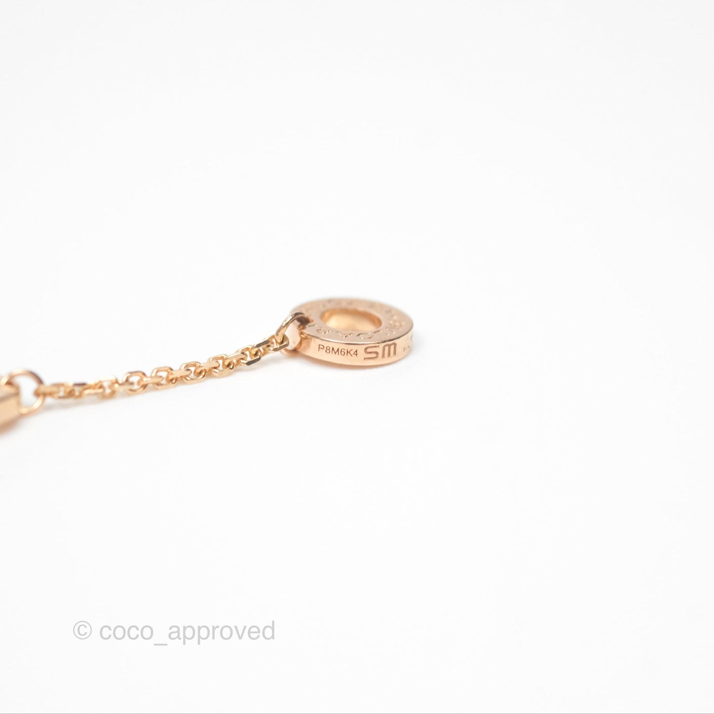 Bvlgari Divas Dream Bracelet 18K Rose Gold Mother of Pearl