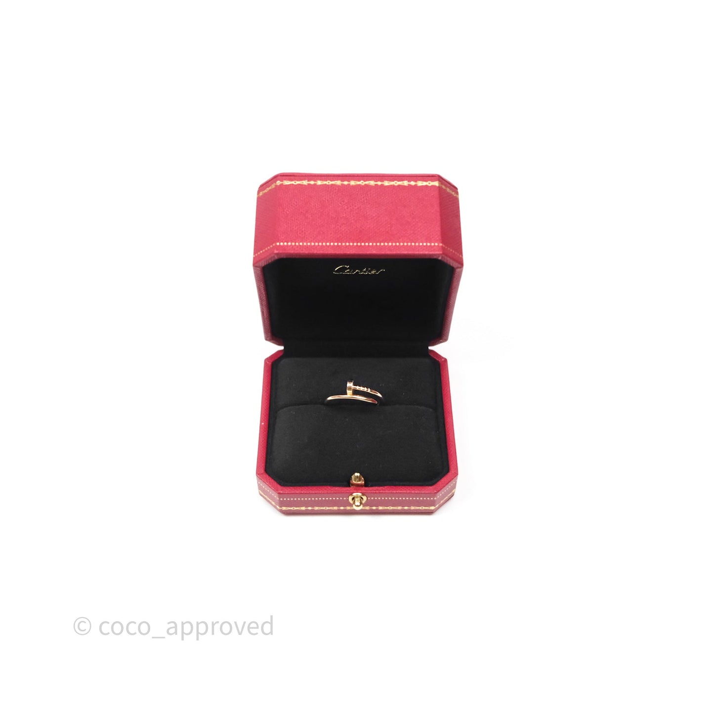 Cartier Juste Un Clou Ring Rose Gold Size 58