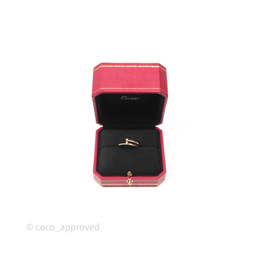Cartier Juste Un Clou Ring Rose Gold Size 58