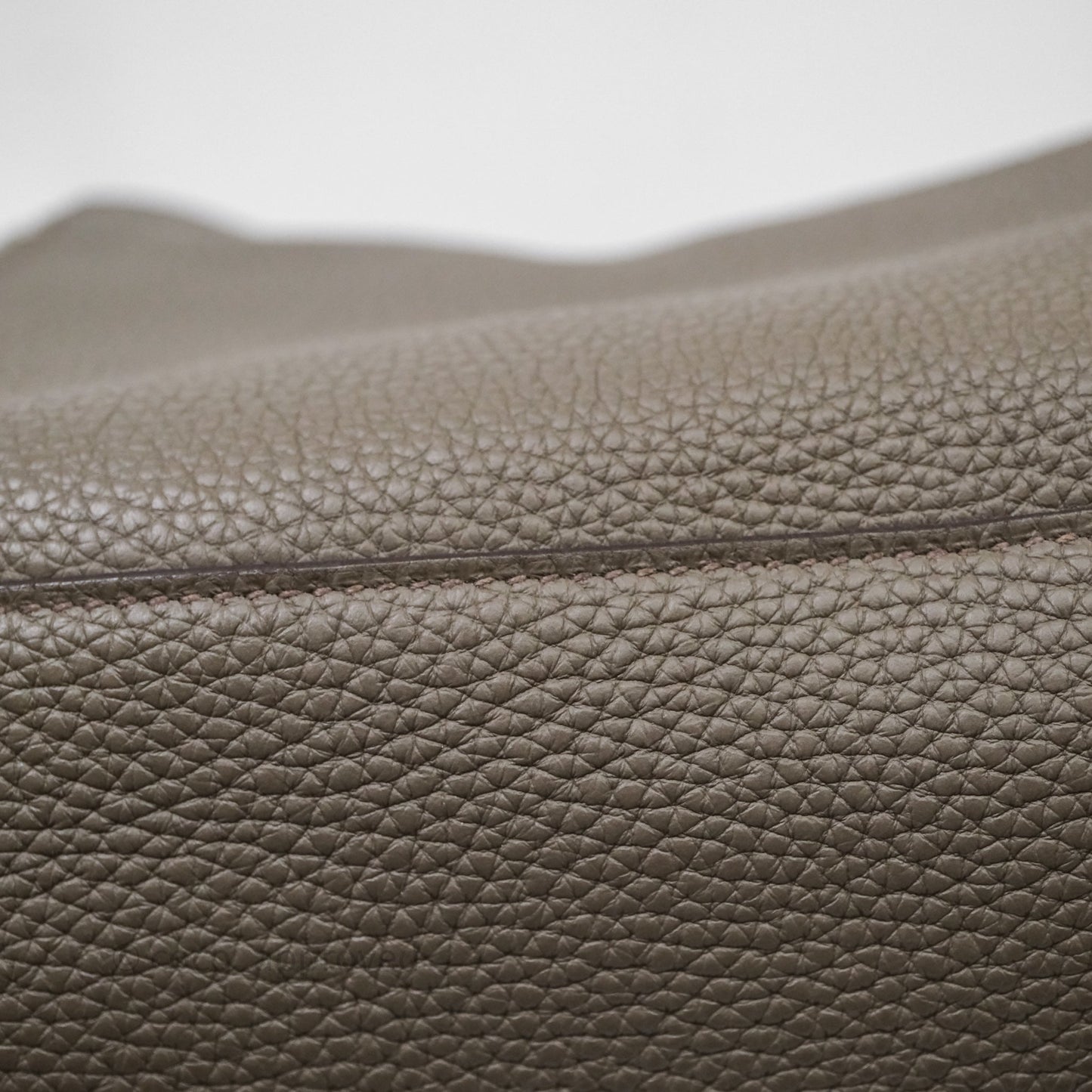 Hermès Lindy 30 Etain 8F Clemence Palladium Hardware