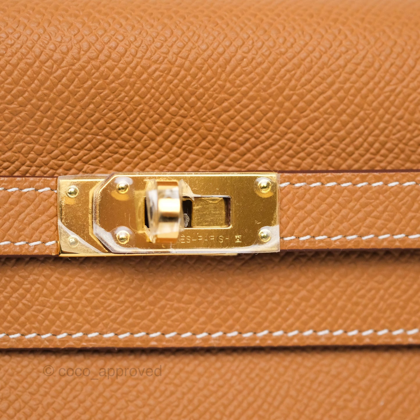Hermès Kelly To Go Wallet Gold 37 Epsom Gold Hardware