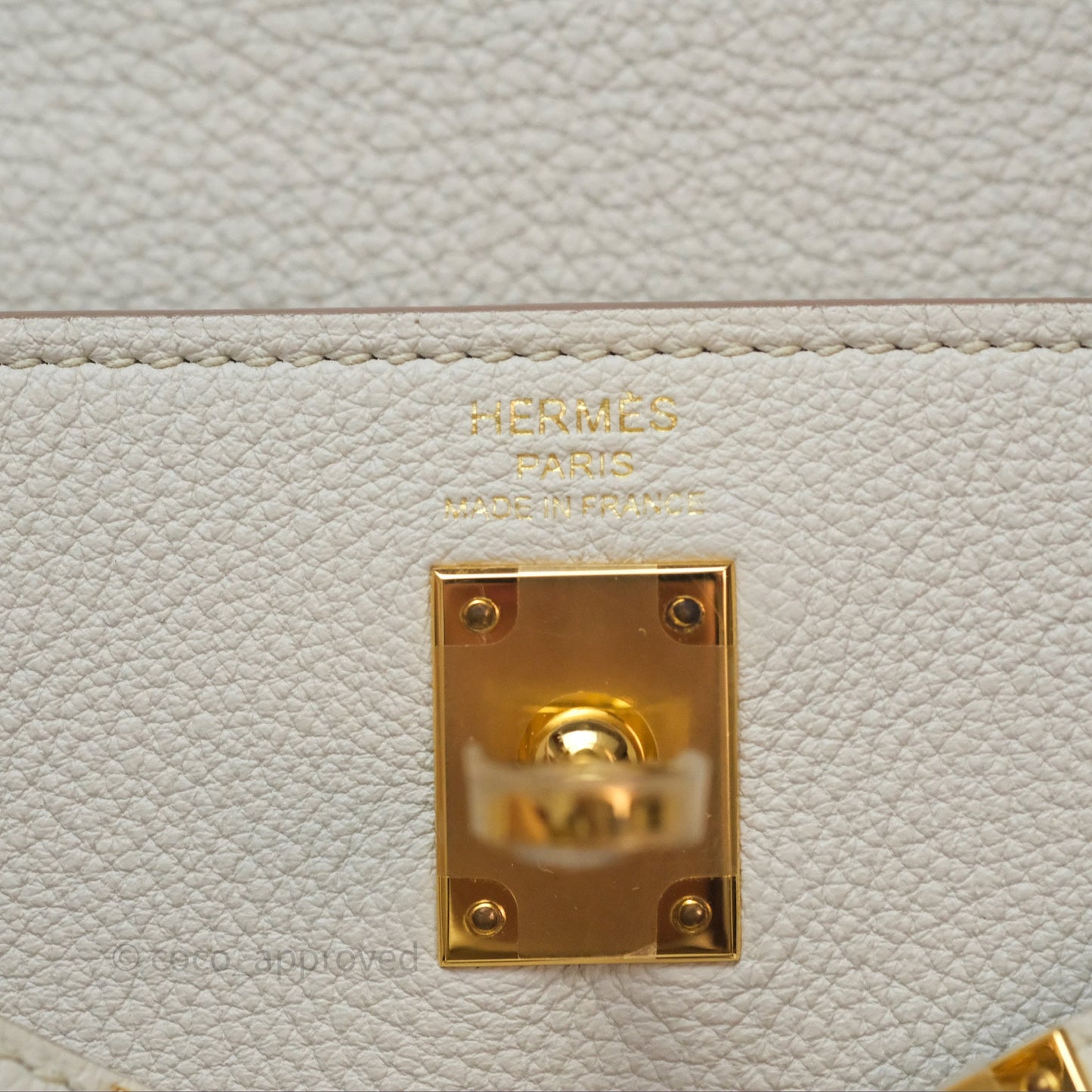 Hermès Retourne Kelly 25 Beton 8L Togo Gold Hardware
