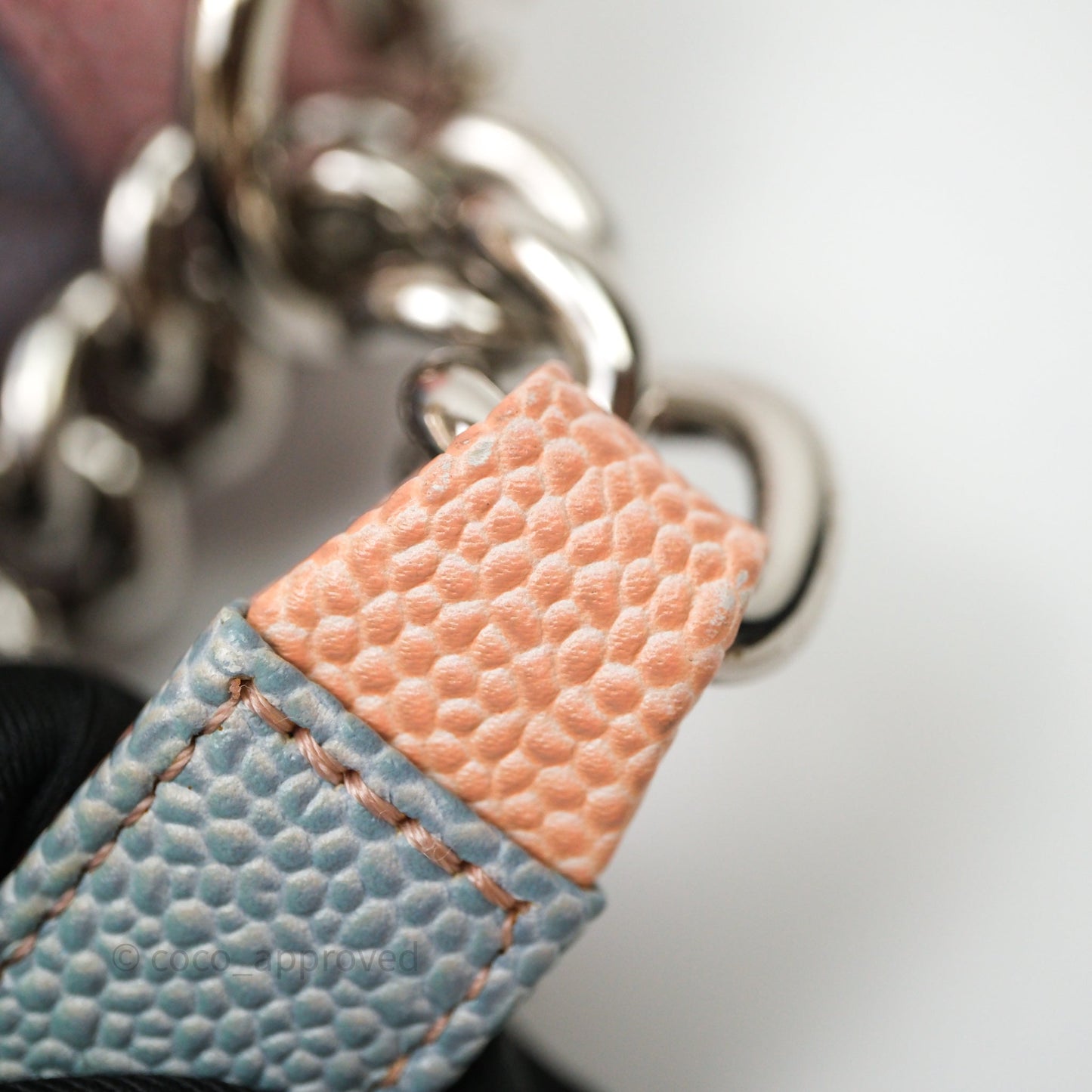 Chanel Medium Boy Quilted Rainbow Caviar Silver Hardware