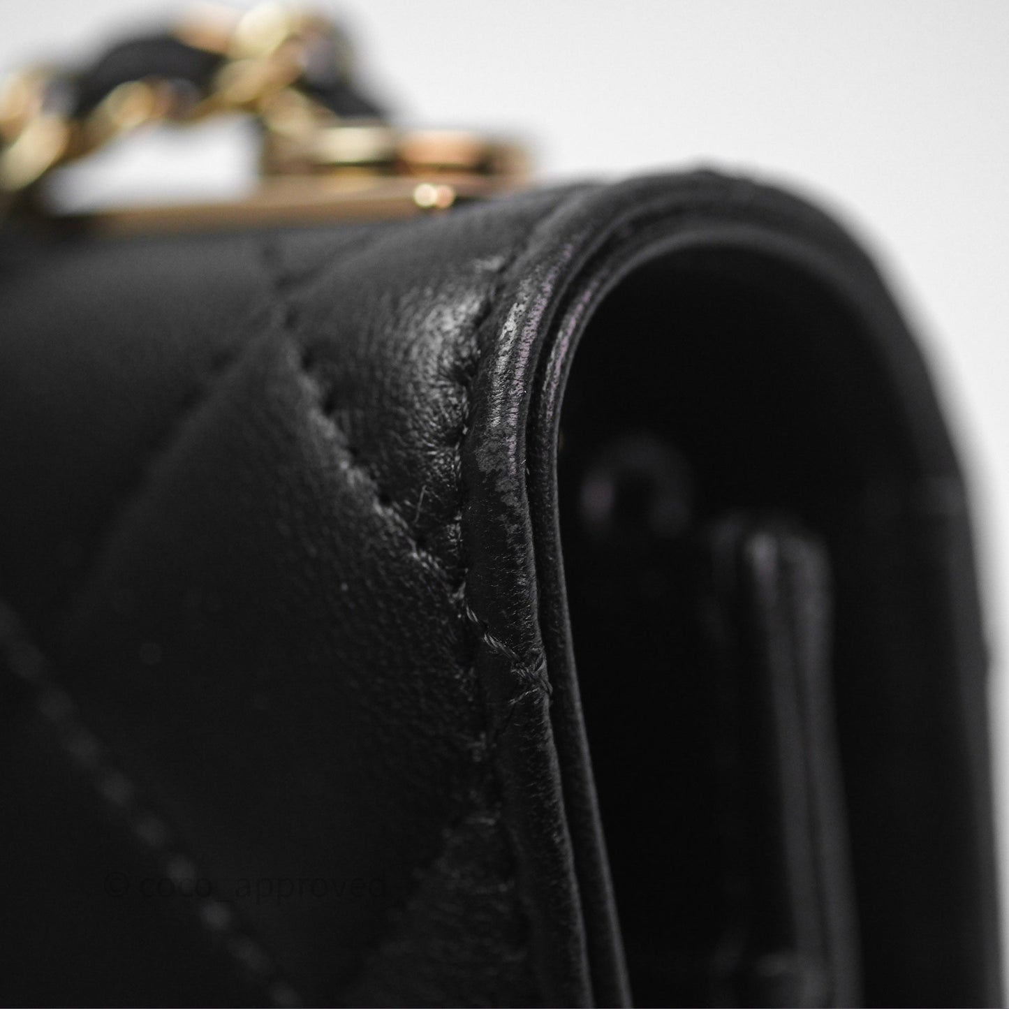 Chanel Trendy CC WOC Wallet on Chain Black Lambskin Gold Hardware