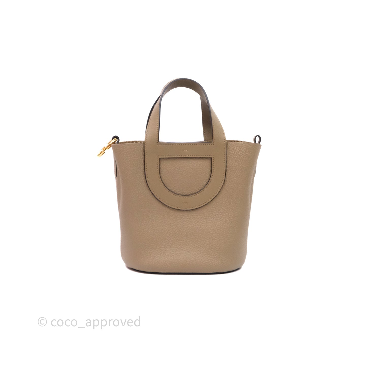 Hermès In-The-Loop 18 Beige Marfa 8Q Clemence Gold Hardware