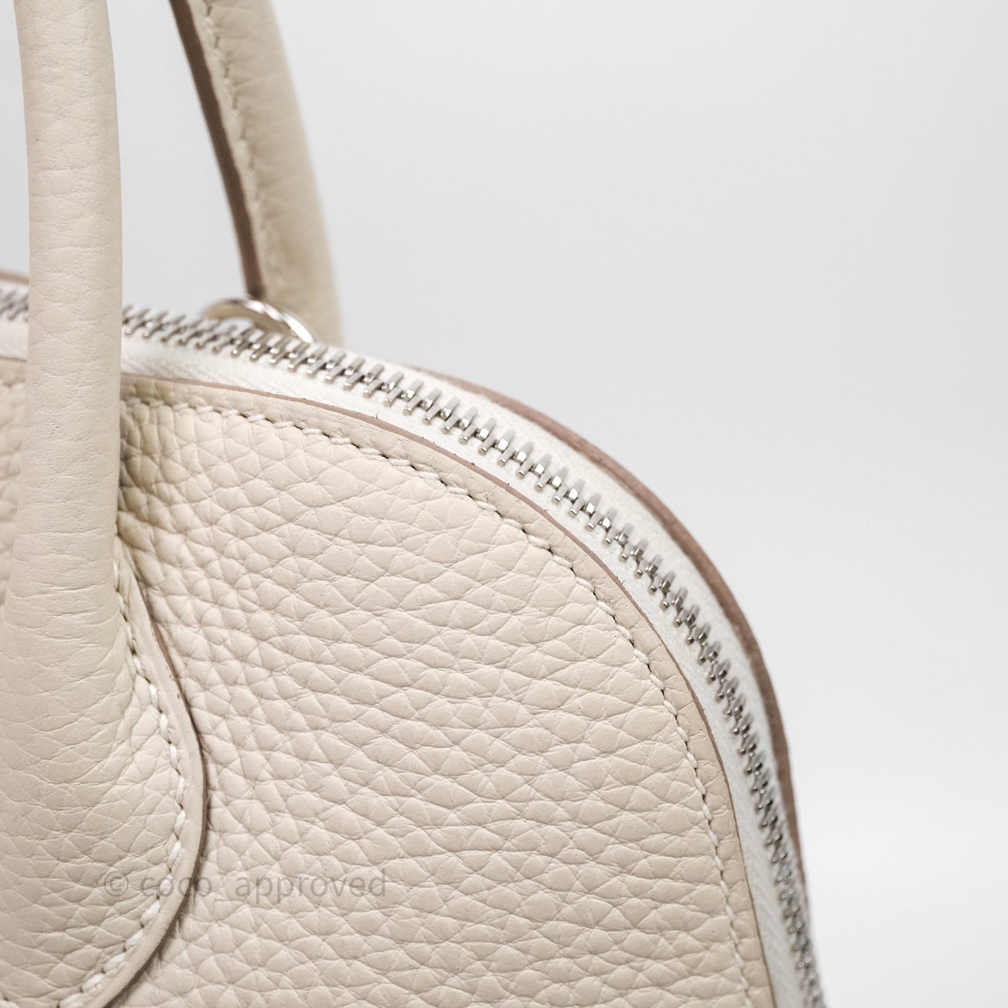 Hermes Bolide 31 Clemence Craie 10 Palladium Hardware