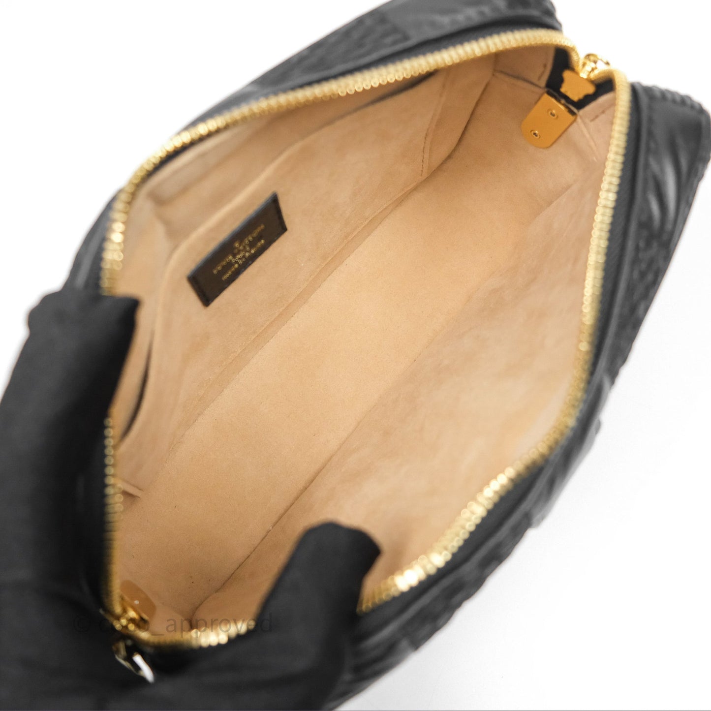 Louis Vuitton Troca PM Quilted Damier Black Lambskin