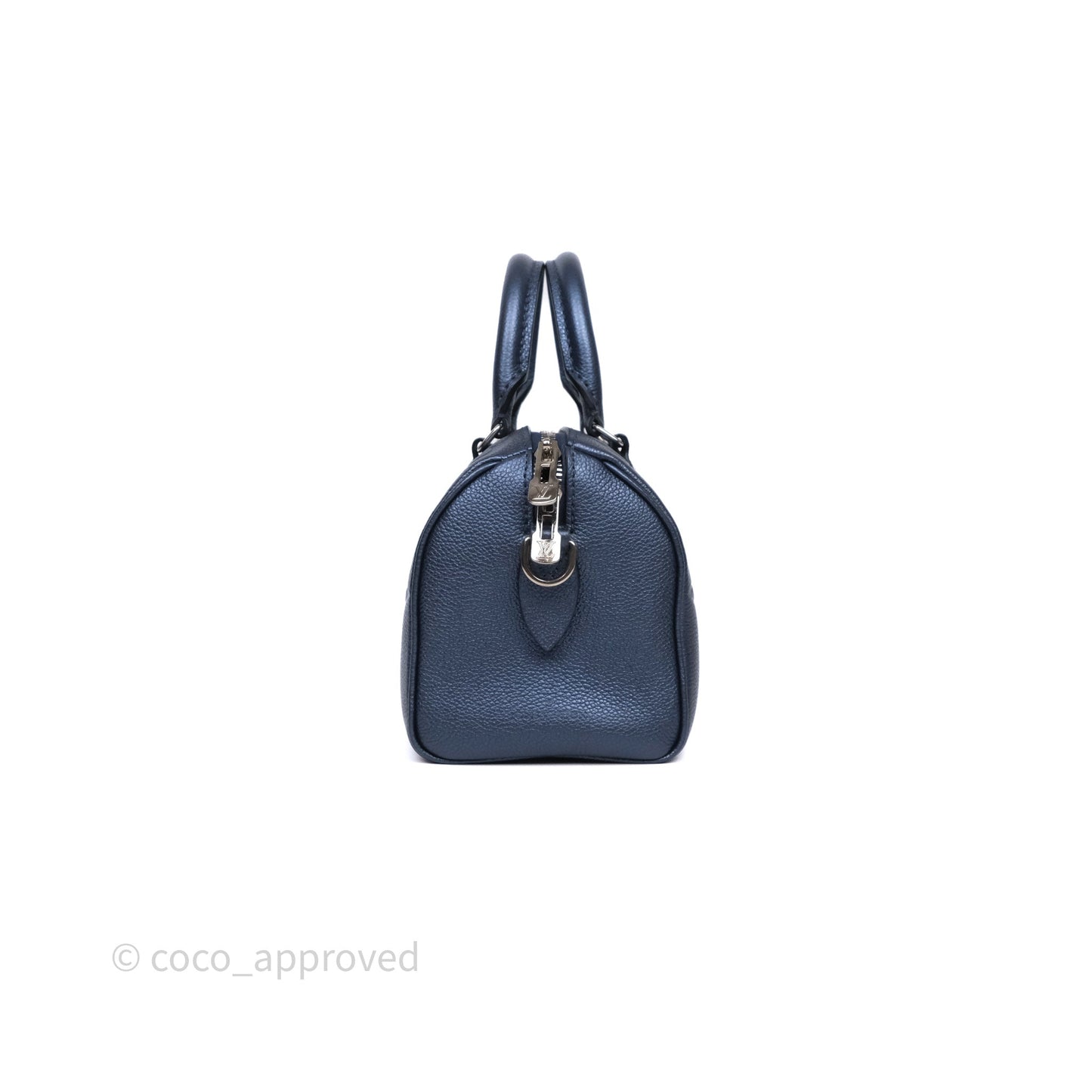 Louis Vuitton Speedy Bandoulière 20 Monogram Empreinte Navy