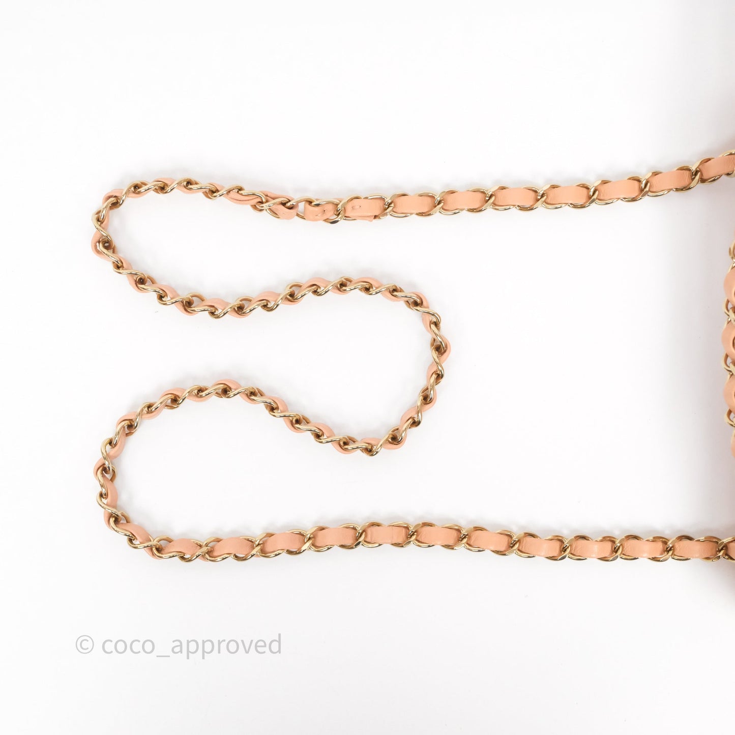 Chanel Small Classic Flap Quilted Dark Peach Beige Lambskin Gold Hardware