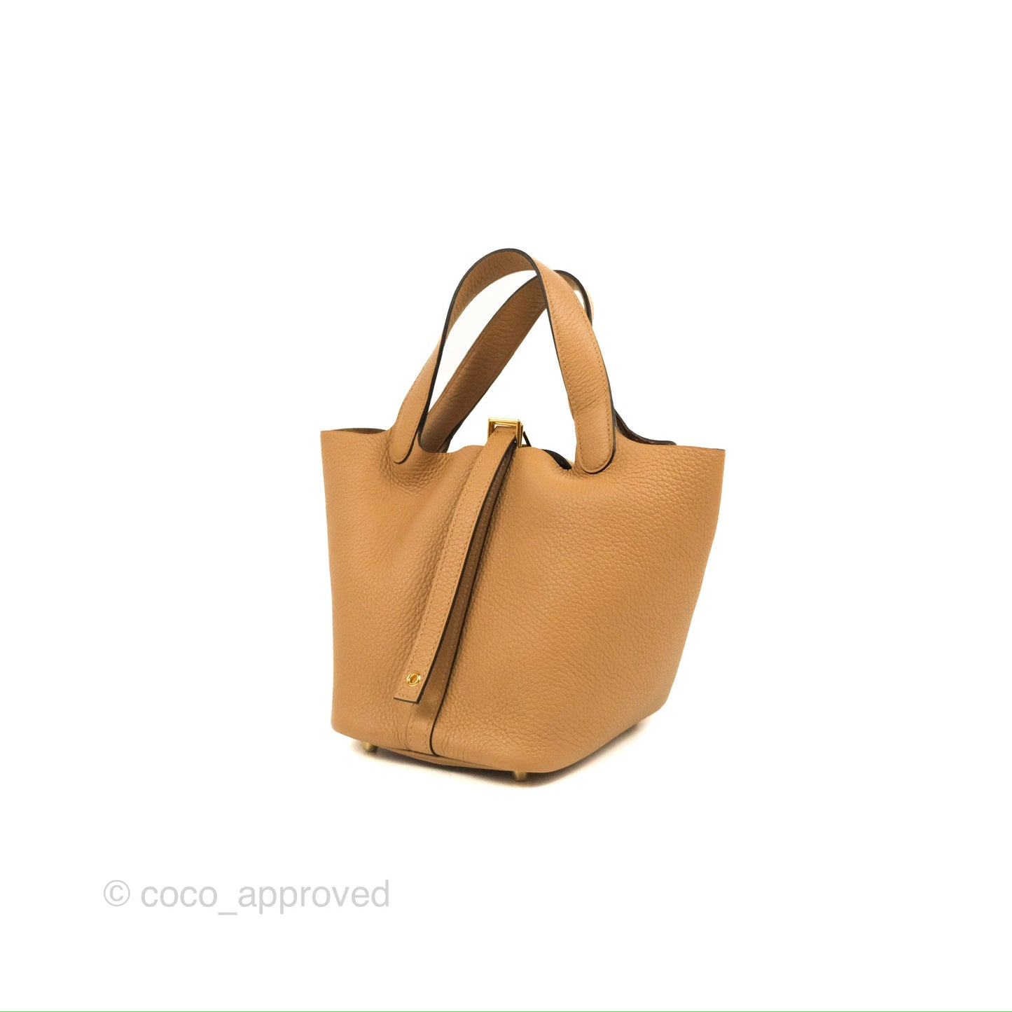 Hermès Picotin Lock 18 Chai 0M Taurillon Clemence Gold Hardware With Twilly