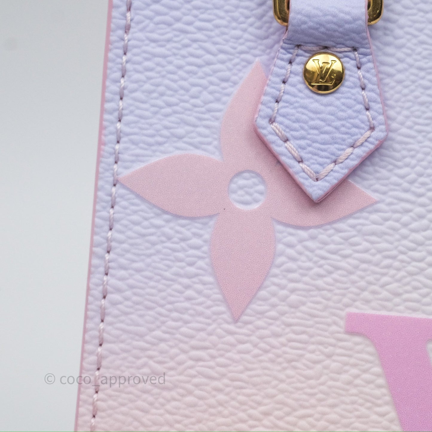 Louis Vuitton Petit Sac Plat Bag Sunrise Pastel