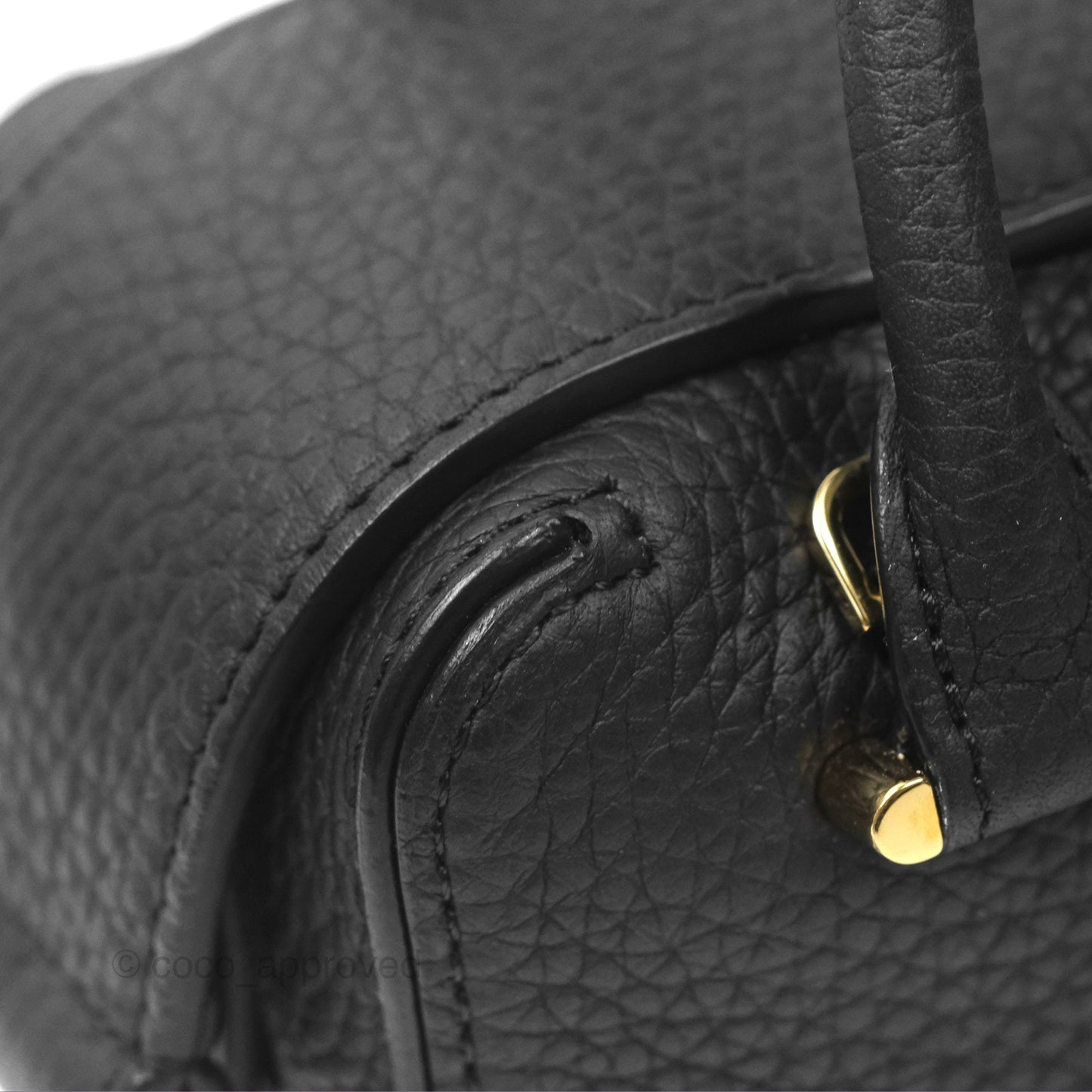 Delvaux Cool Box Nano Taurillon Soft Grained Calfskin Black Gold Hardware