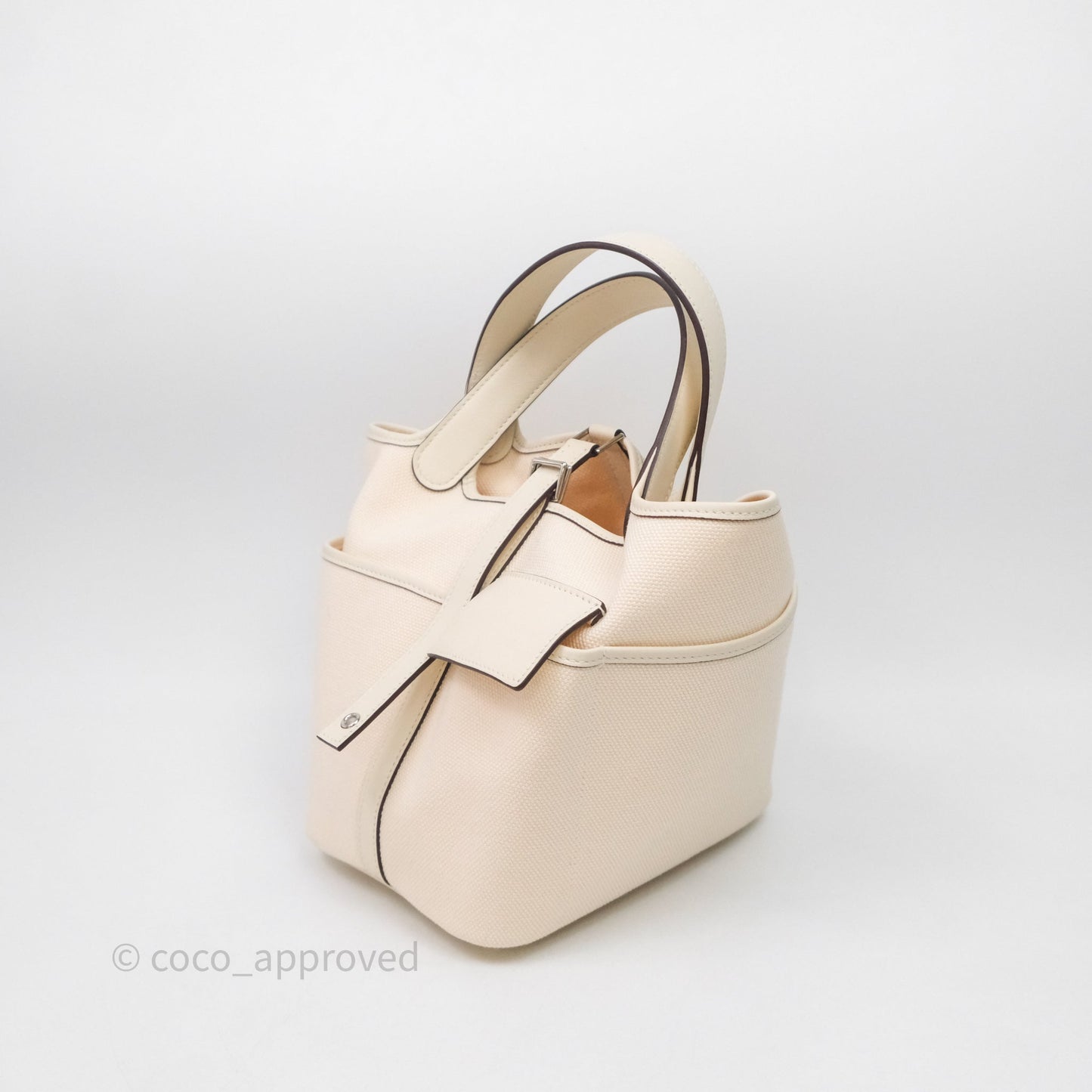 Hermès Picotin Lock 18 Cargo Pockets Nata I2 Palladium Hardware