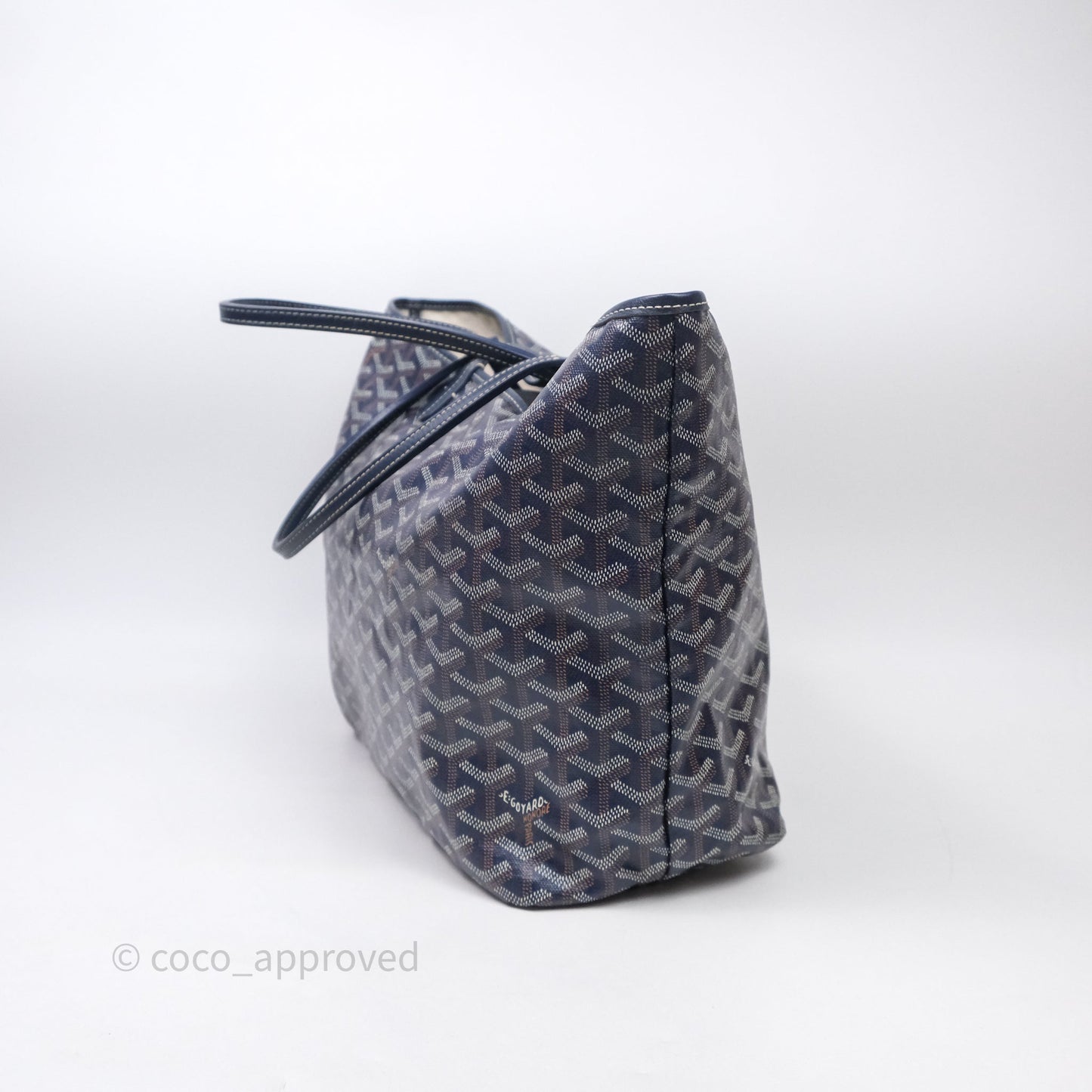 Goyard St Louis Tote PM Navy