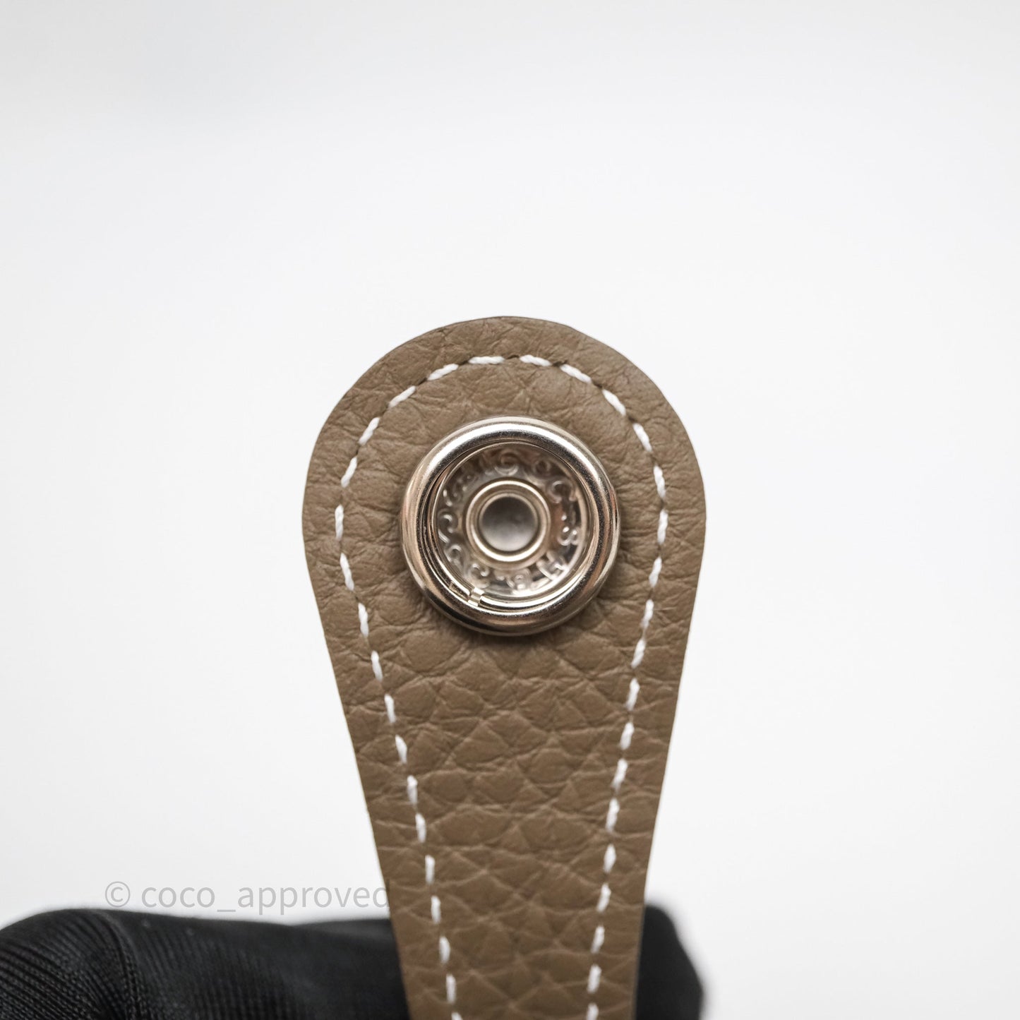 Hermès Evelyne 23 Etoupe 18 Clemence Palladium Hardware