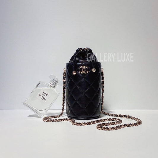 No.3325-Chanel Lambskin Bucket To Go Purse Vanity