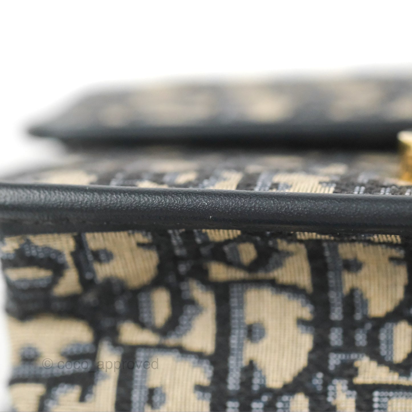 Dior 30 Montaigne Bag Blue Dior Oblique Jacquard