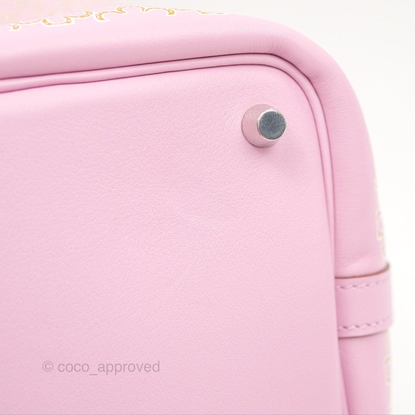 Hermès Picotin Lock 18 Lucky Daisy Mauve Sylvestre Swift Palladium Hardware