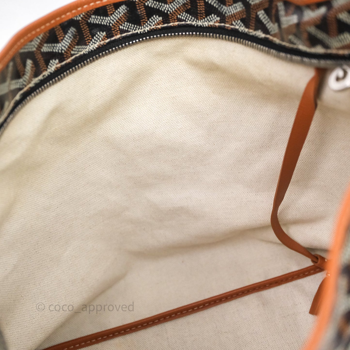 Goyard Bohème Hobo Bag Black & Tan