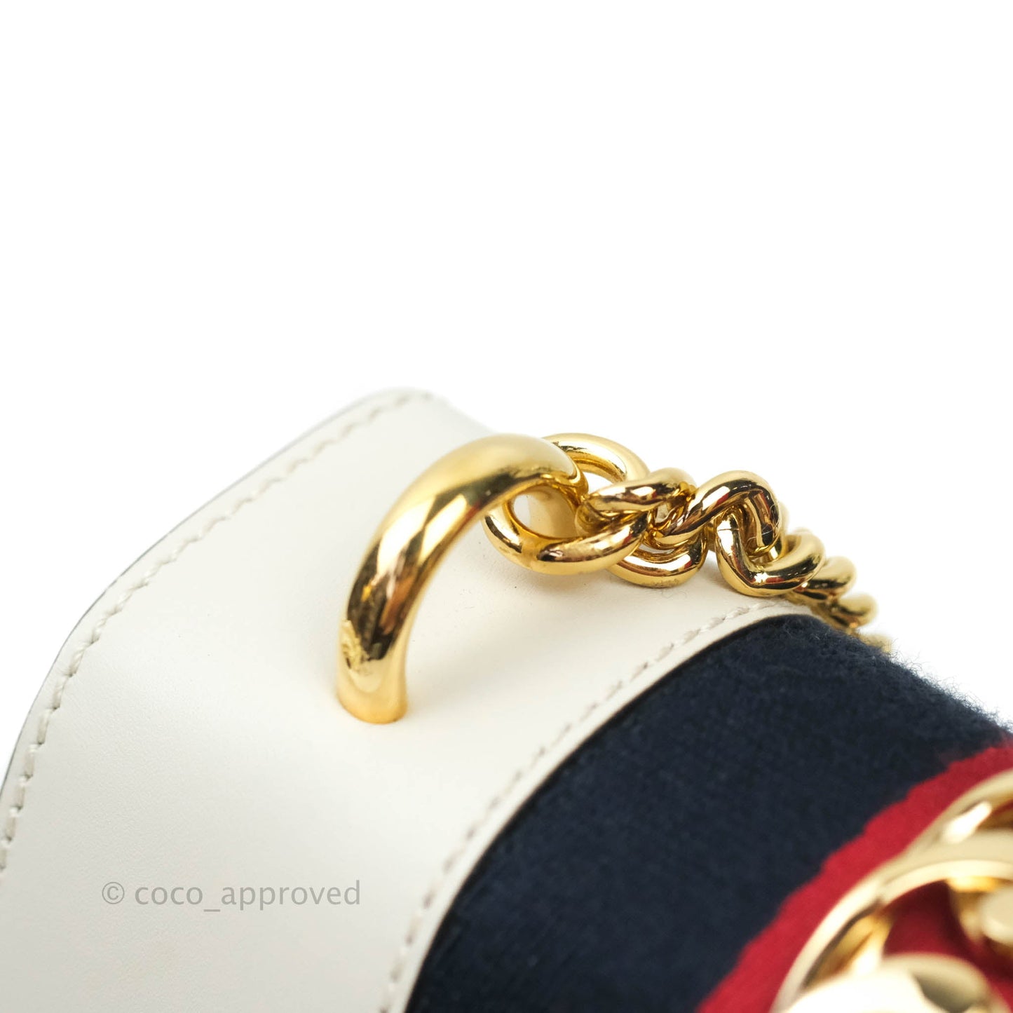 Gucci Sylvie Mini White Calfskin Bag⁣ ⁣⁣⁣⁣⁣⁣⁣⁣⁣⁣⁣⁣⁣⁣⁣⁣