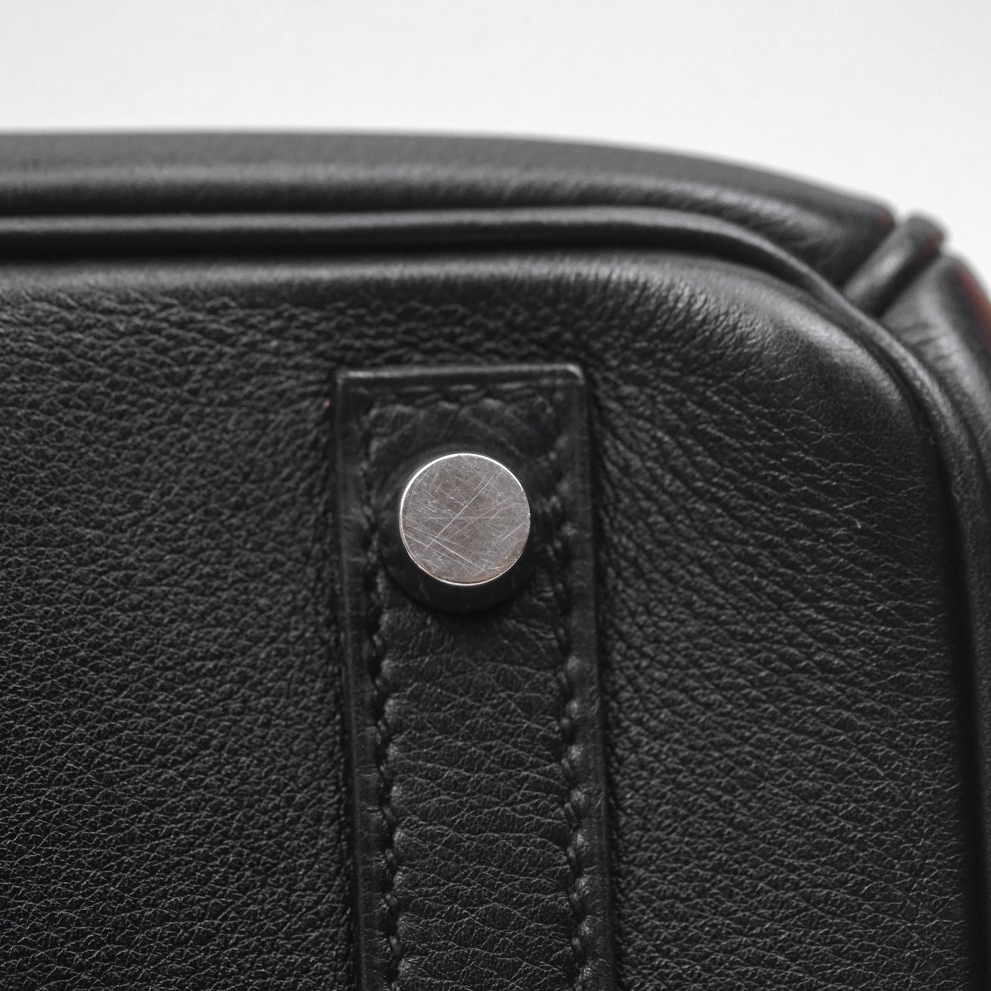 Hermès Birkin 30 Noir 89 Evergrain Palladium Hardware
