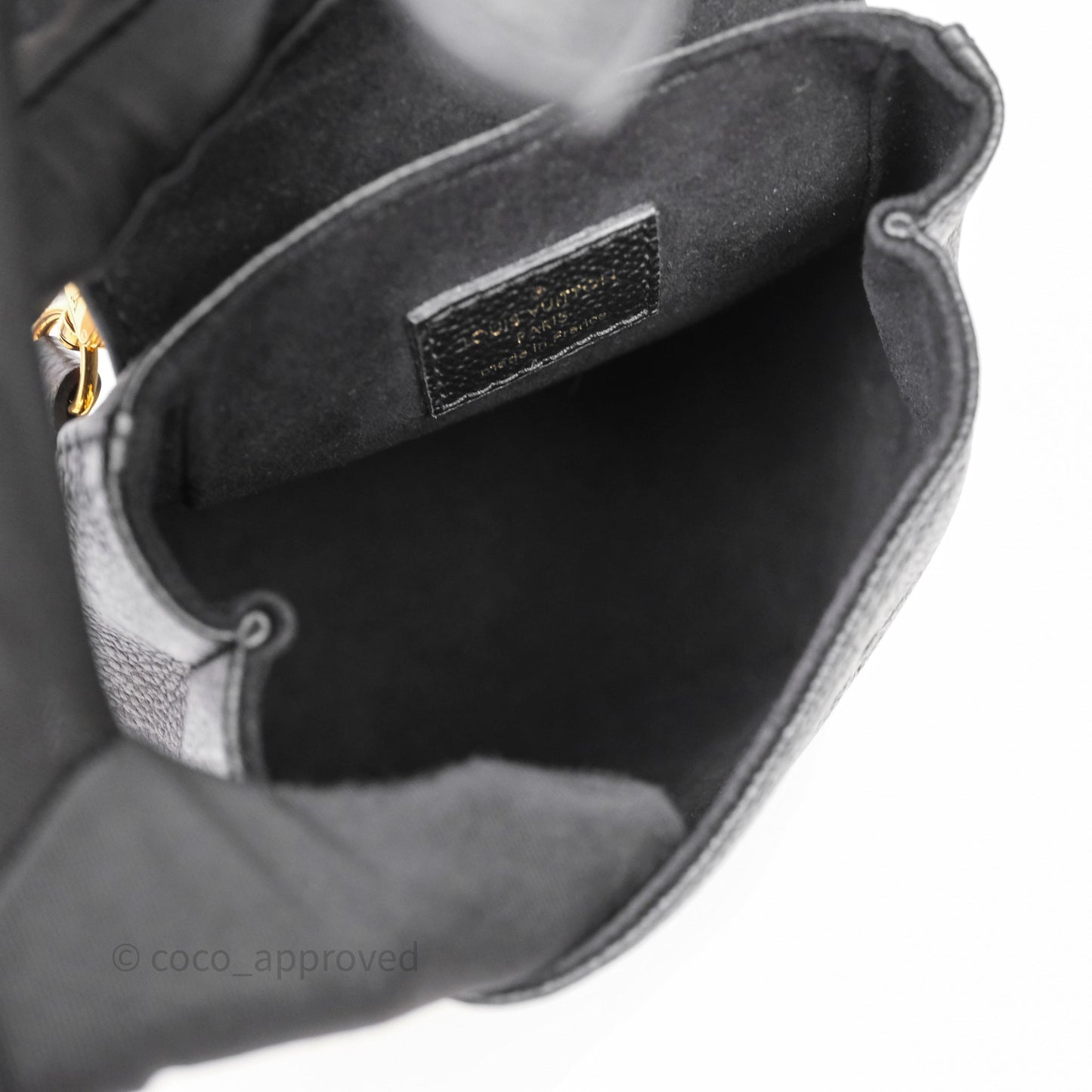 Louis Vuitton Tiny Backpack Monogram Empreinte Black