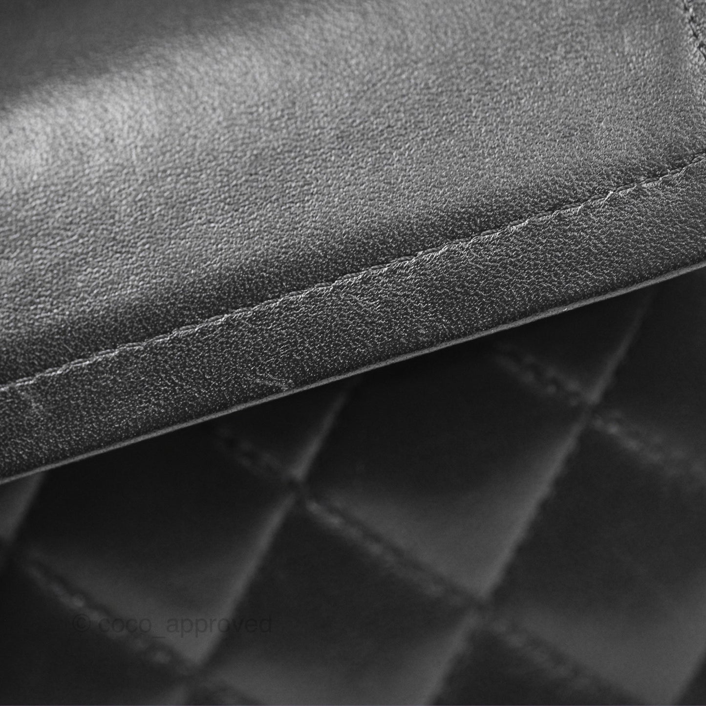 Chanel Small Classic Flap Quilted Black Lambskin Gold Hardware