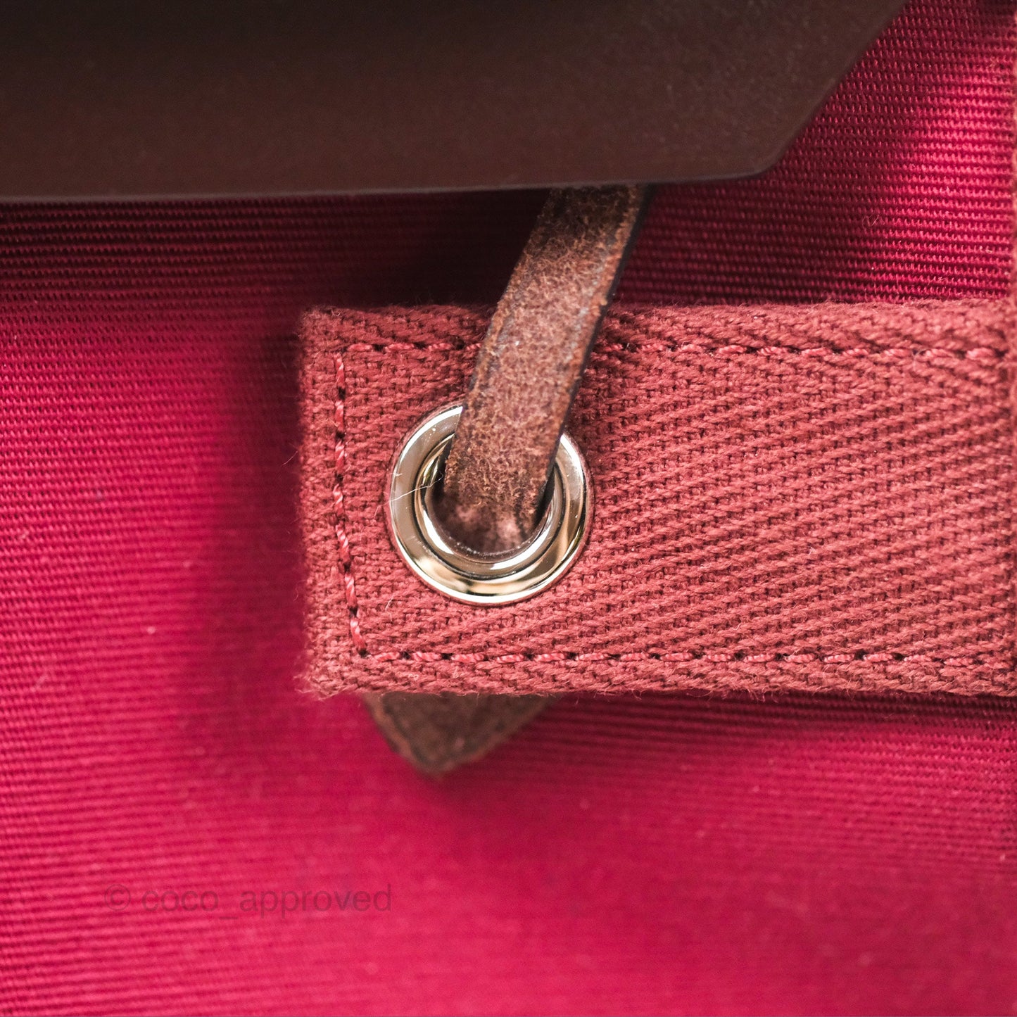 Hermès Herbag Zip 31 Retourne Rose Bubblegum L4/ Rubis B5 Canvas Palladium Hardware